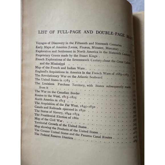 An American History By David Saville Muzzey Revised Edition 1920 Hardcover - Picture 9 of 16